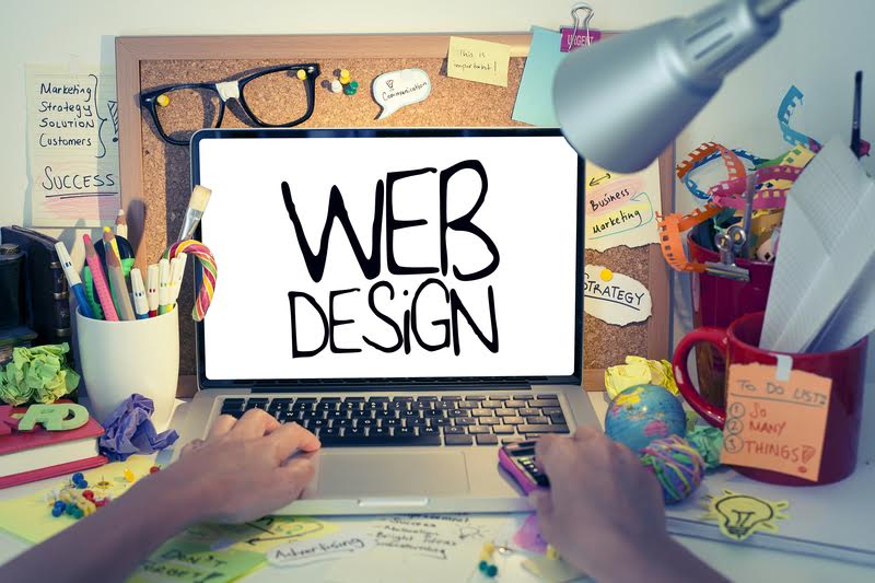 Thiết kế trang web là yếu tố đầu tiên để thu hút khách hàng