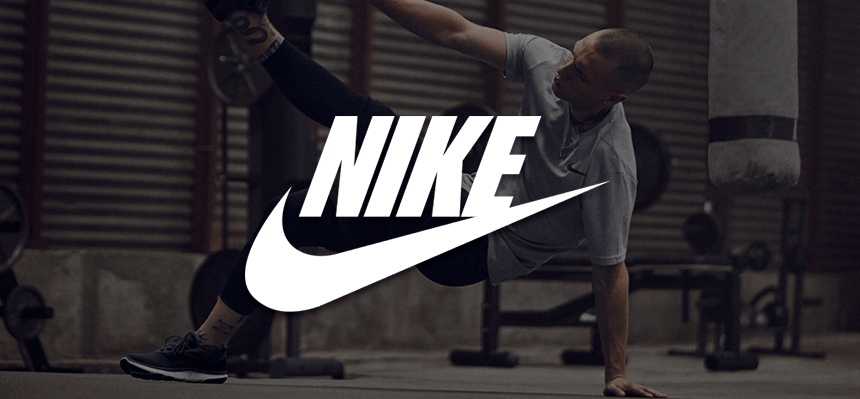 Nike có thiết kế website thương mại điện tử đơn giản