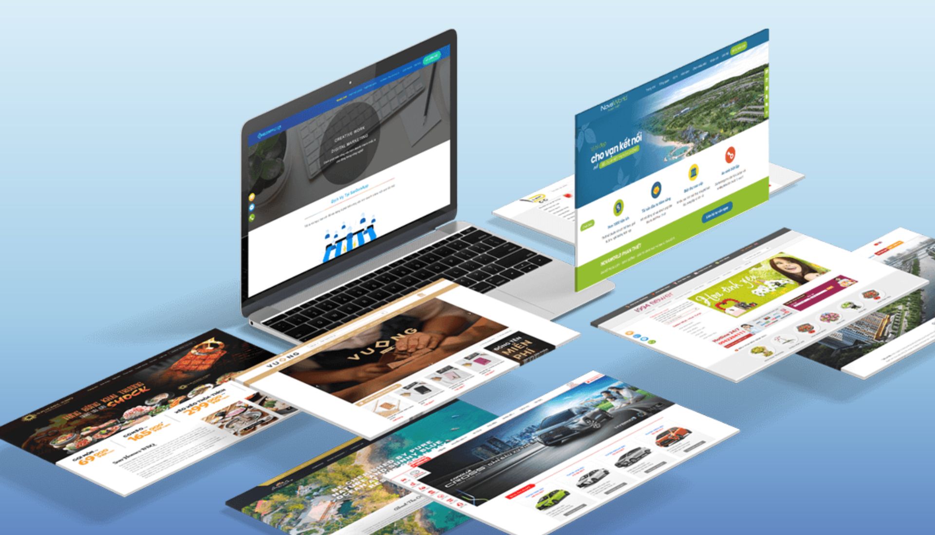 thiết kế website cho doanh nghiệp trọn gói